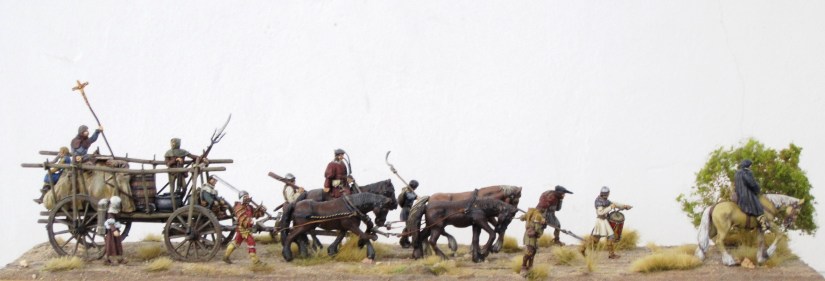 peasant train white background